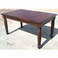 5ft Dining Burl Cherry Wood Dining Table Desk  
