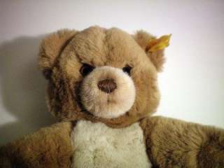 STEIFF Vtg Cosy Teddy Bear 26cm Brass Ear Button Tag  