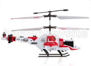   S807 R) Snow Fox 4CH Helicopter with Gyropes System Infrared RTR (Red