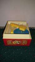 Vintage Fisher Price 995 Wind Up Music Box Record Player 5 Original 