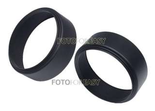 Screw Mount 62mm Standard Metal Lens Hood for Canon Nikon Pentax Sony 
