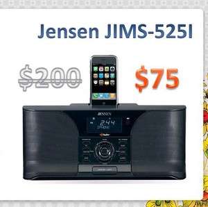 JENSEN JiMS 525i Docking Digital HD Radio System For iPhone and iPod 