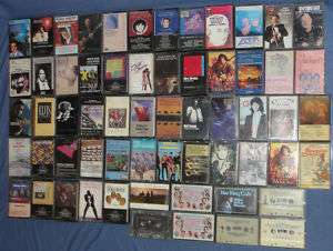 LOT 90 cassette tapes. 77 music/13 blank + GIFTS  