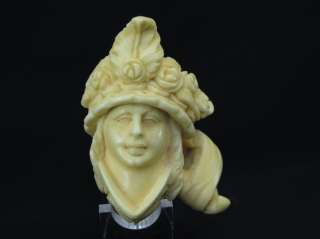 YOUNG LADY Tobaco Meerschaum Pipe by MEDET Sitter Pipes  