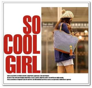 NEW KOREAN STYLE Linen Satchel Fashion Clubbing Tote shoulder Bag 