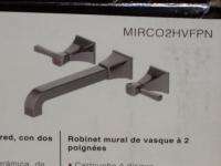Mirabelle MIRCO2HVFPN Wall Mount Vessel Faucet NEW  