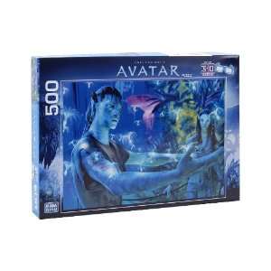 Mega Brands 50037   Avatar Puzzle, 500   Teile, inkl. 3D Brille, ab 10 