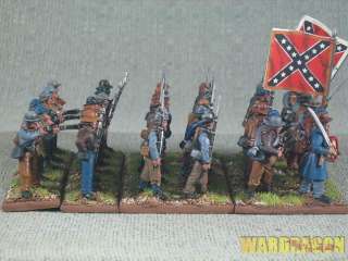 American Civil War WDS painted Confederate Infantry h70  