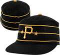 Pittsburgh Pirates Cooperstown 900 Striped Black Fitted Hat
