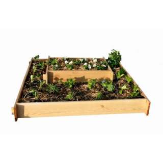 Ft. x 4 Ft. Plus 2 Ft. x 3 Ft. Shaker Style Raised Container Gardening 