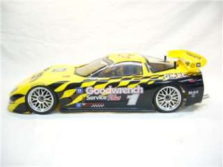 HPI 7501 Corvette C5 R 300mm body Super RS4 Nitro TGX Ten 10 FW03 FW04 