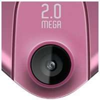 Alcatel OT 808 (6,1 cm (2,4 Zoll) Display, 2 Megapixel Kamera) pink 