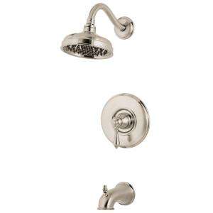 Pfister Marielle 1 Handle Tub/Shower Trim in Brushed Nickel R89 8MBK 