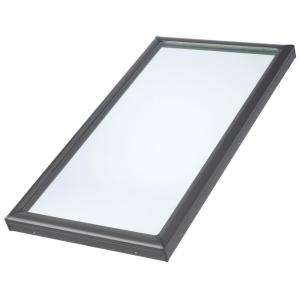 VELUX 22 1/2 in. x 46 1/2 in. Fixed Curb Mounted Skylight with 