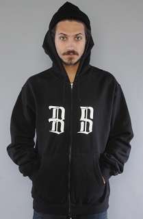 BLVCK SCVLE The Olde BS Lunar Moon Zip Up Hoody in Black  Karmaloop 