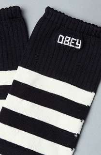 Obey The Ports Socks in Navy  Karmaloop   Global Concrete Culture