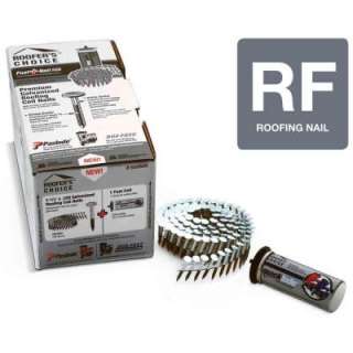   Electrogalvanized Steel Coil Roofing Nails and Fuel Cell Combo Pack