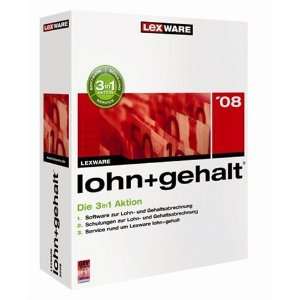 Lexware lohn+gehalt 2008 (V. 12.00   Erstversion)  Software