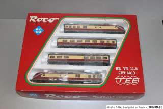 Roco 14183 VT11.5 TEE VT601 4 teilig Wechselstrom Spur H0 OVP  