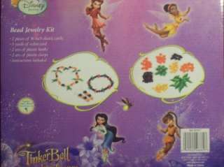 New Disney Fairies Tinkerbell Bead Jewelry Kit  