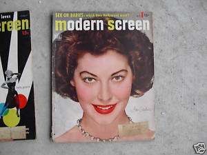 Vintage October 1950 Modern Screen Magazine LOOK  