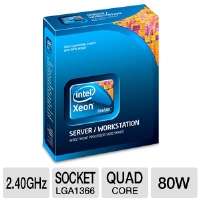 Intel BX80614E5620 Xeon E5620 Processor   4 Core, 2.40GHz, LGA 1366, 5 
