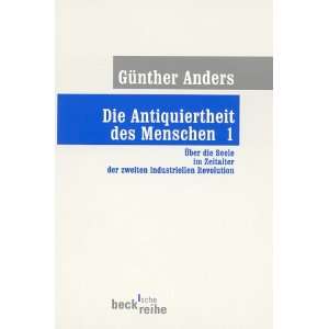   industriellen Revolution BD I  Günther Anders Bücher