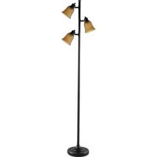Hampton Bay 70 in. Track Tree Floor Lamp HD13651FRBRZC at The Home 