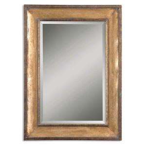 27 In. X 37 In. Wood Framed Mirror 12645 B  