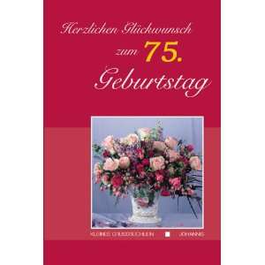   zum 75. Geburtstag, m. Briefhülle  Julia Binder Bücher