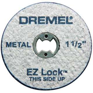 Dremel EZ Lock 1 1/2 in. Metal Cut Off Wheels (5 Pack) EZ456 at The 
