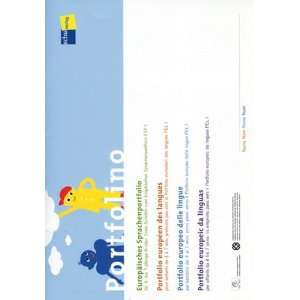 Portfolino Europäisches Sprachenportfolio Version für 4  bis 7 
