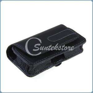 Leather Case Belt Clip For Sprint Blackberry Style 9670  
