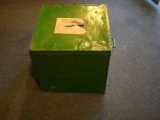 VINTAGE BUCKINGHAM TOWNSHIP PA METAL BALLOT VOTING BOX  