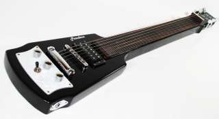 Neu Pasadena Hawai Slider Lapsteel Gitarre schwarz  