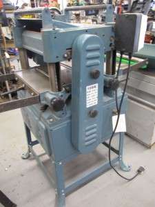 Reliant 15 planer DD37 220 volt 60 hz 3 hp Sheridan Electric DOL 