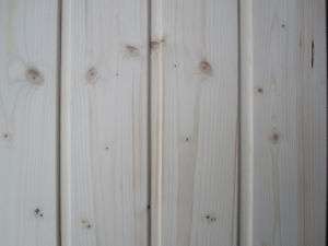 35 m² Fichte Profilholz Verschalung Holz Verkleidung lackiert US 