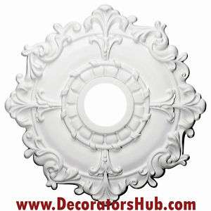 18OD x 3 1/2ID x 1 1/2P Riley Ceiling Medallion  