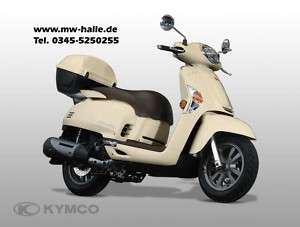 Probefahrt mit Kymco LIKE 125 ccm, Motorroller, Roller  