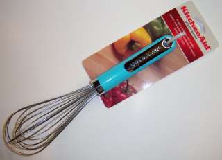   Turquoise Blue Choice of different Kitchen Cooking Utensils  
