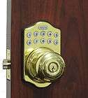 Digital Electronic Keypad Keyless Door Lock Programmable Round Knob BB