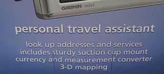 Garmin Nuvi 650 Car GPS Receiver AS IS 718122378609  