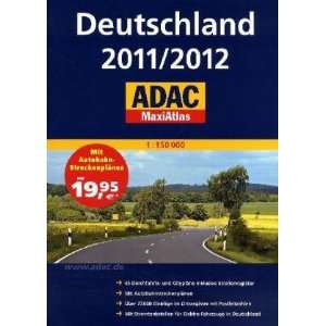 ADAC MaxiAtlas Deutschland 2011/2012 1  150 000 / 45 Durchfahrts 