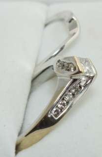 CTW Belden Jewelers Princess Diamond Engagement Ring Set 14K White 