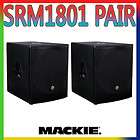 Stock Mackie SRM1801 Active Powered Subwoofer Sub SRM