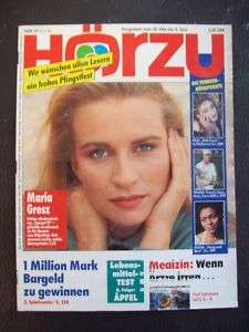 Hörzu   21/1993   Maria Gresz / zum Geburtstag  