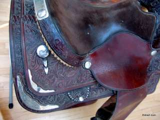 Leather Circle Y Horse Saddle Sweet Home, Texas  