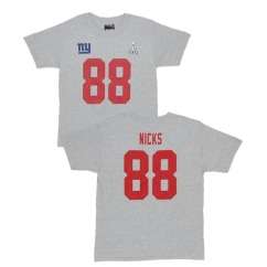 New York Giants Hakeem Nicks YOUTH Super Bowl Name and Number Jersey T 