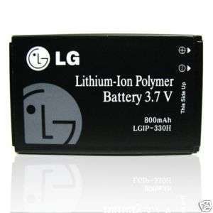 OEM LG VX8560 BATTERY CHOCOLATE 3 VX 330H 8560  