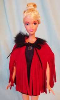  cape for barbie fantastic to dress up your most sophisticated outfit